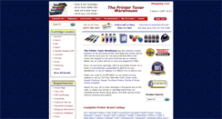Desktop Screenshot of printertonerwarehouse.com